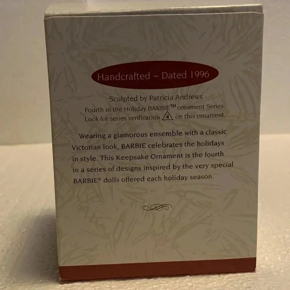 Hallmark Barbie Christmas Keepsake Ornament - 1996 Series 4